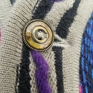 Vintage COOGI Wool Knitted Sweater Size : SS Multi
